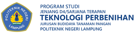 D4 Teknologi Perbenihan Politeknik Negeri Lampung